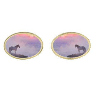 Misty Mountain Top Memories Cufflinks
