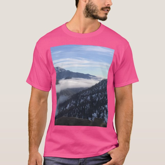 Misty Mountains Graphic T-Shirt (Front)