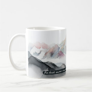 Misty Mountains The best view Coffee Mug