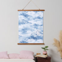 Misty Peaks – Watercolor Mountain Landscape (10)