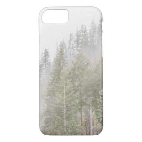 Misty Pines iPhone 87 Case