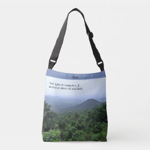 Misty Rainforest Crossbody Bag