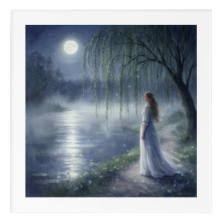 Misty River Acrylic Print