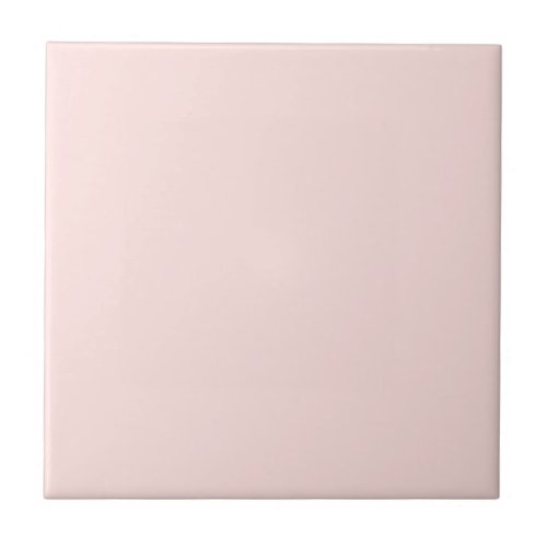 Misty Rose Ceramic Tile