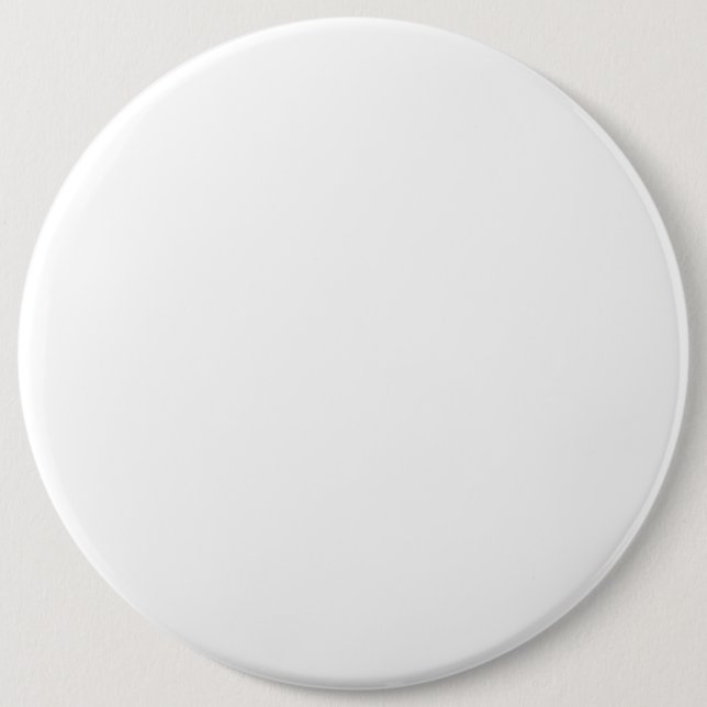 Misty Rose Durable Monochrome Pinback Button (Front)
