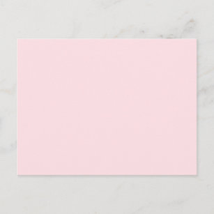Rose Pink Solid Background Color Postcards - No Minimum Quantity | Zazzle