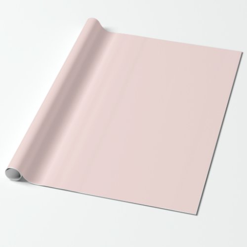 Misty Rose Linen Wrapping Paper