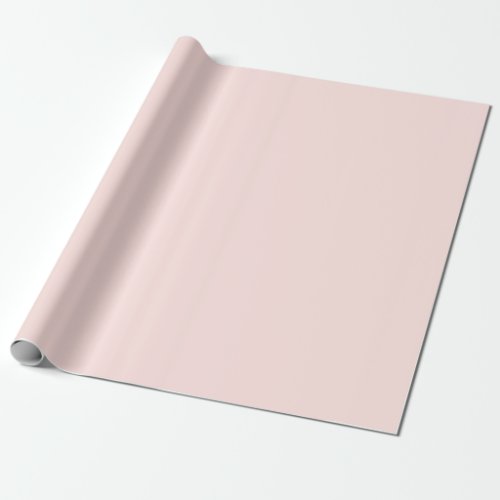 Misty Rose Matte Wrapping Paper