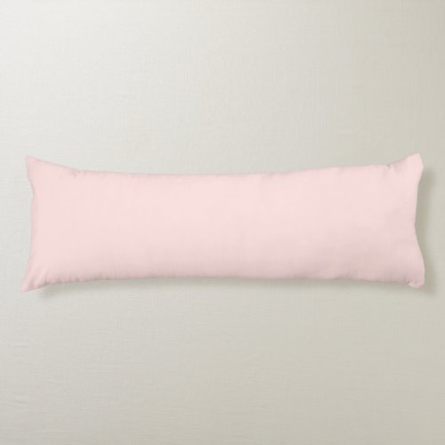 Misty Rose Solid Color Body Pillow