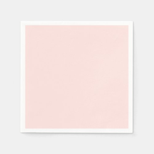 Misty Rose Solid Color Napkins