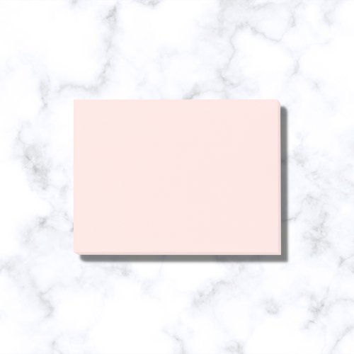 Misty Rose Solid Color Post_it Notes