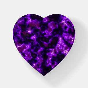 Misty Smoke Purple Paperweight