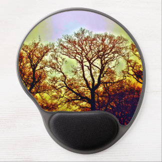 MISTY SUN TREES GEL MOUSE PAD