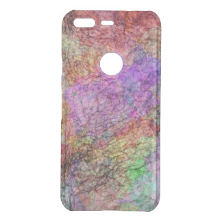 Misty Swirls of Abstract Colors Purple Pinks Green Uncommon Google Pixel Case