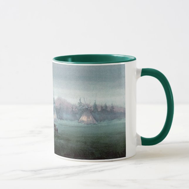 MISTY TIPI by SHARON SHARPE Mug (Right)