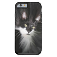 Misty Tuxedo Cat iPhone 6 case