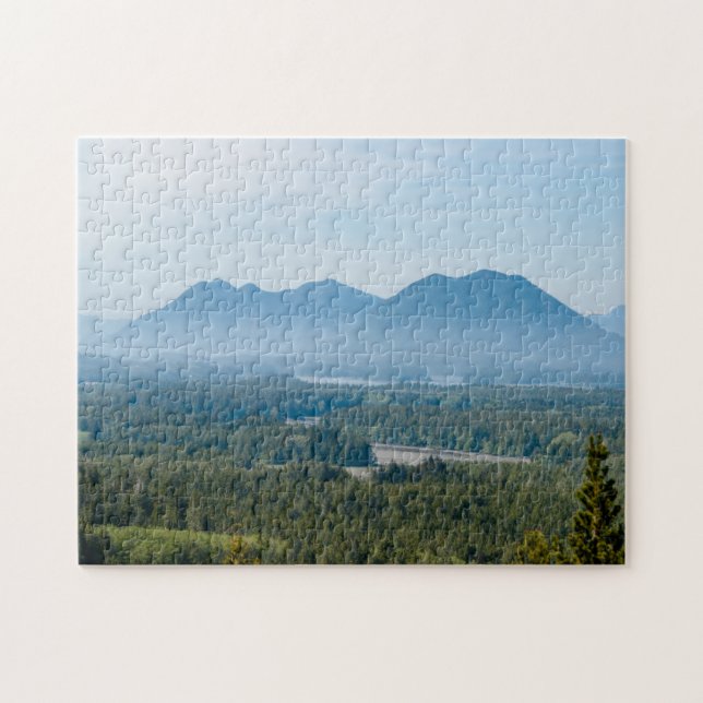 Misty Valley in Tofino - British Columbia, Canada Jigsaw Puzzle (Horizontal)