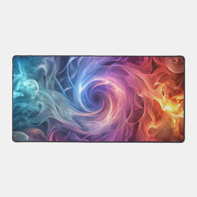 Misty Whirlwind Desk Mat (Front)