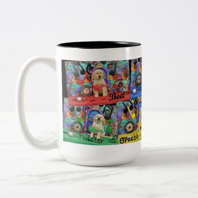 Misty's Rockin Pups Mug (Left)