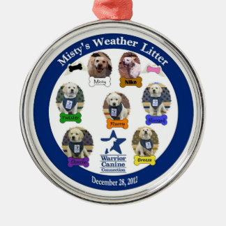 Misty's Weather Litter Family ornament
