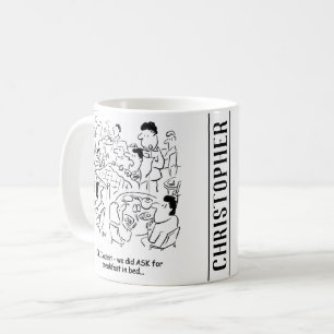 Misunderstanding over Breakfast in Bed Coffee Mug