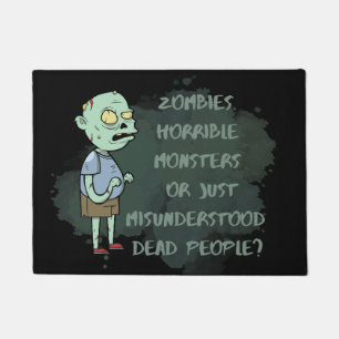 Misunderstood Zombies Doormat
