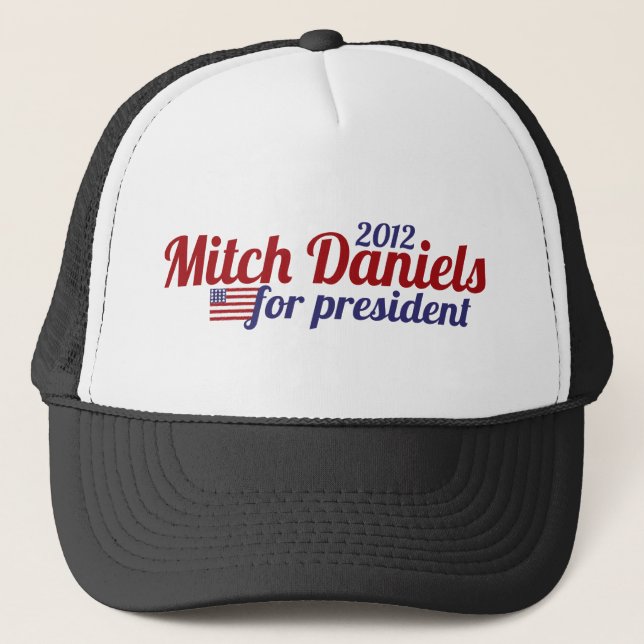 Mitch Daniels for President 2012 Trucker Hat (Front)
