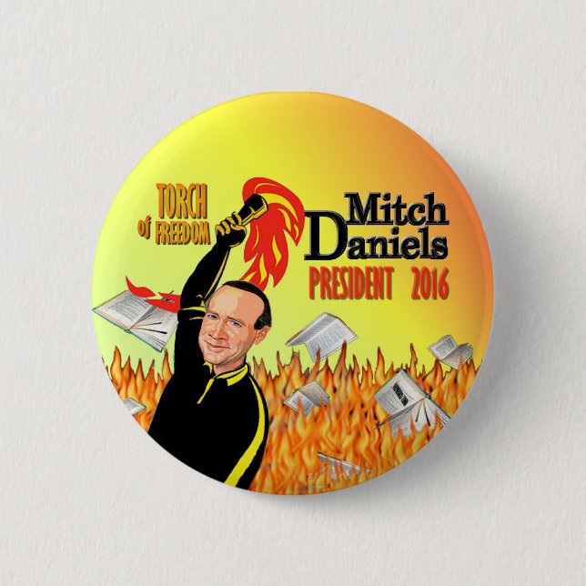 Mitch Daniels for President 2016 Button (Front)