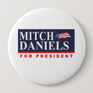 MITCH DANIELS FOR PRESIDENT (Banner) Button