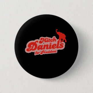 MITCH DANIELS FOR PRESIDENT GOP BUTTON