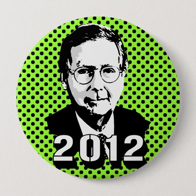 Mitch Mcconnell 2012 Button (Front)