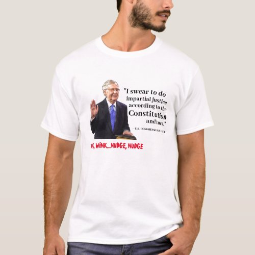 Mitch McConnells Impeachment Pledge T_Shirt