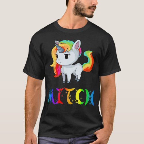 Mitch Unicorn certified medical assistant funny  n T_Shirt