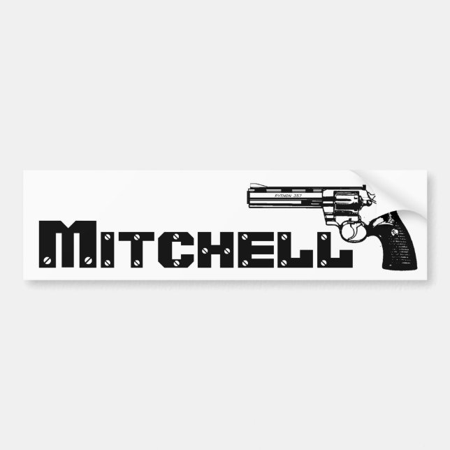 Mitchell! Bumper Sticker (Front)
