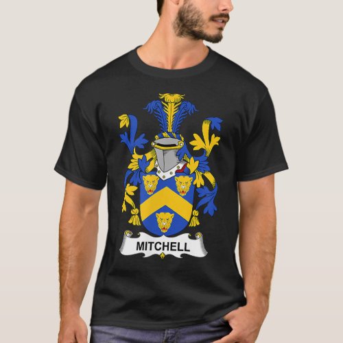 Mitchell Coat of Arms  Family Crest  T_Shirt