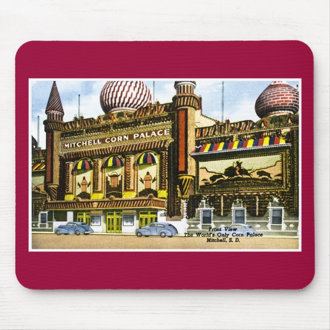 Mitchell Corn Palace, Mitchell, South Dakota Mouse Pad (Front)