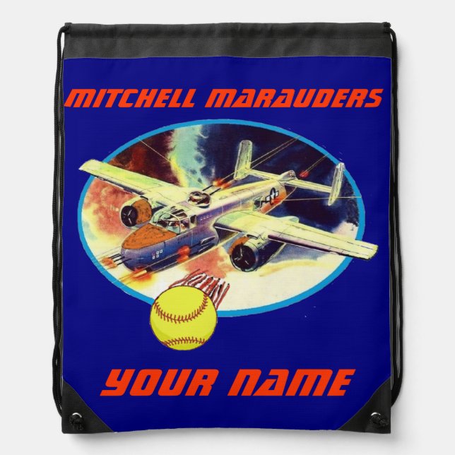 Mitchell Drawstring Bag (Front)