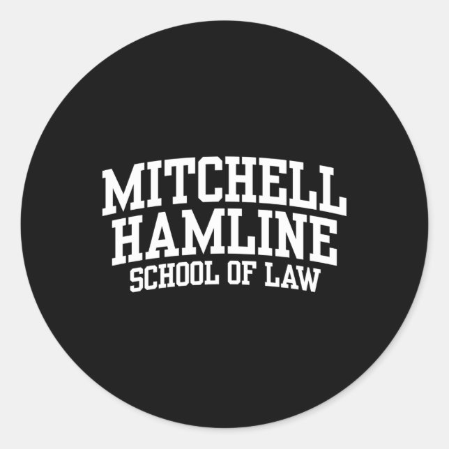 Mitchell Hamline School Of Law 02 Classic Round Sticker (Front)