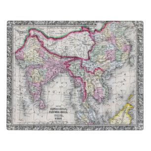 Mitchell Map India, Tibet, China & SE Asia Jigsaw Puzzle