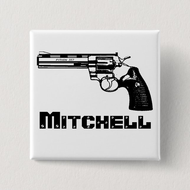 Mitchell! Pinback Button (Front)