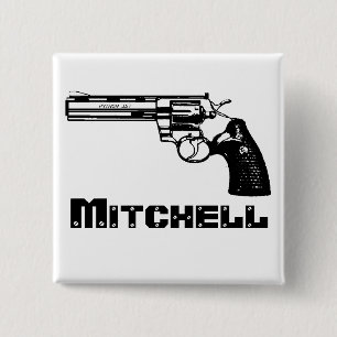 Mitchell! Pinback Button