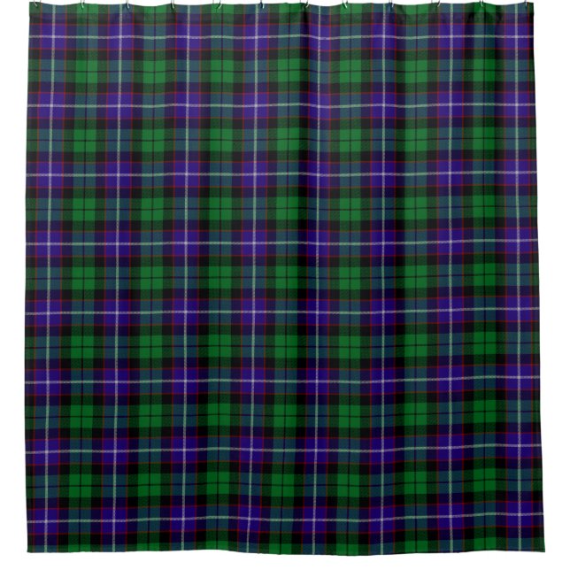 Mitchell Tartan Shower Curtain (Front)