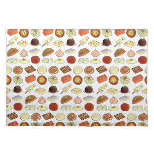 Mithai Indian Sweets Confectionery Desserts India Cloth Placemat