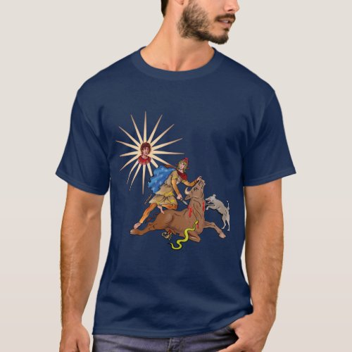 Mithras Sacrifice the Bull T_Shirt