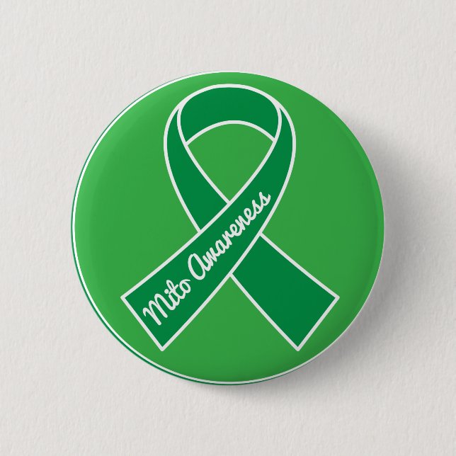 Mito Awareness Pinback Button (Front)