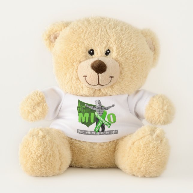 Mito Awareness Stand With Me Teddy Bear (Front)