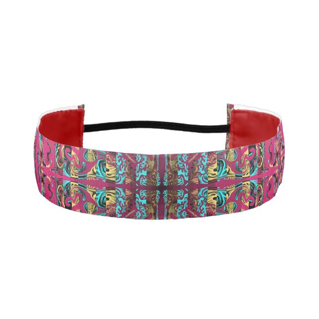 Mitochondri-Pop II Athletic Headband (Front)