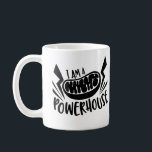 Mitochondria "I am a Powerhouse" Mug<br><div class="desc">The Mitochondria is the powerhouse of the cell. You are the powerhouse of your morning (well, you and a little caffeine)</div>