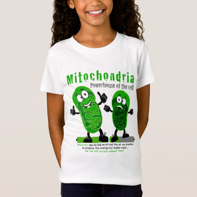 Mitochondria Powerhouse of the Cell T-Shirt (Front)