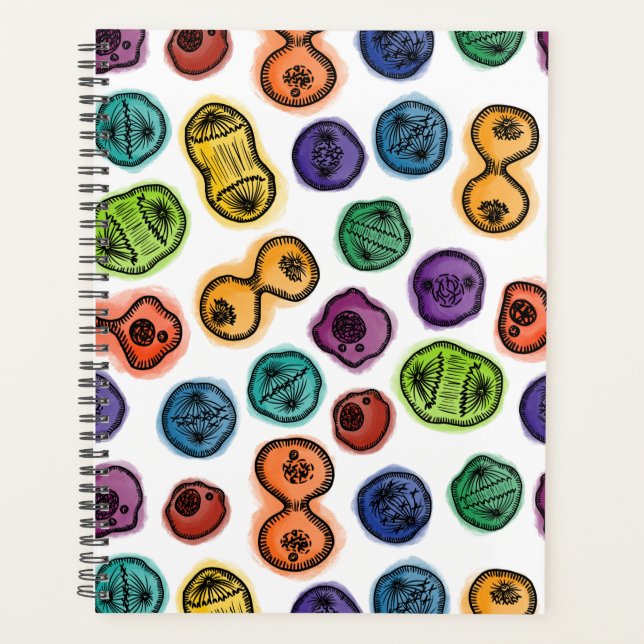 Mitosis - Color on White Planner (Front)
